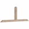 Ekena Millwork Portland Smooth Timber Gable Bracket, Douglas Fir, 72"W x 27"H x 3 1/2"D x 3 1/2"F, 9/12 Pitch GBW072X27X0404POR00SDF - alternate 3